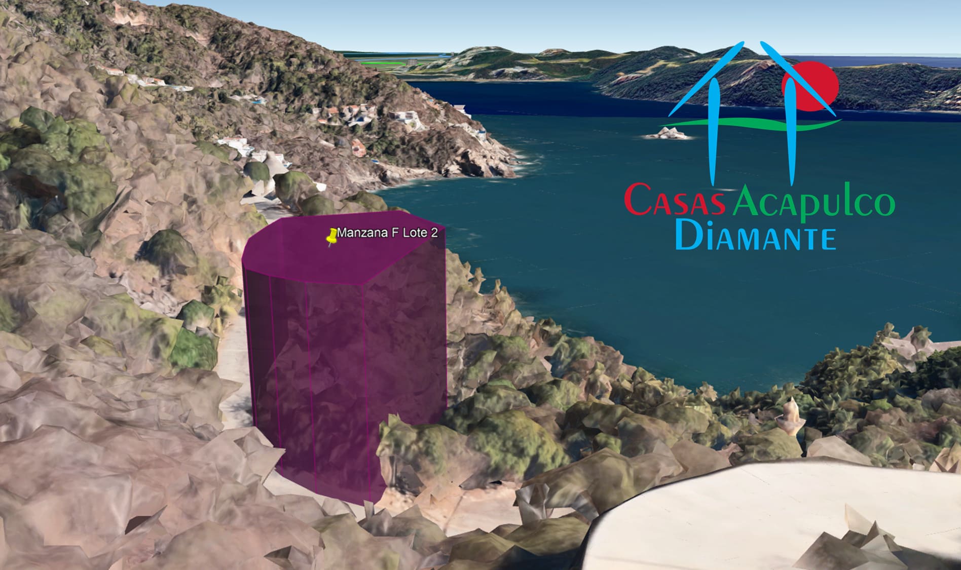 Terreno Brisas del Marqués Manzana F Lote 2 - Ubicación satelital y entorno 4